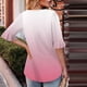 thumbnail image 4 of Blusas de Manga Corta para las Mujeres, Moda Verano Impreso, Blusas de Cuello Redondo, Chaqueta de Manga Corta para las Mujeres, 4 of 7