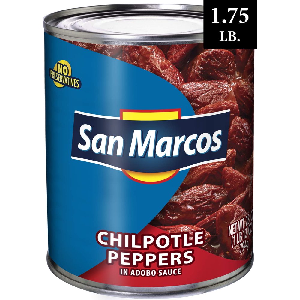 San Marcos Chipotle Peppers In Adobo Sauce, 28 oz