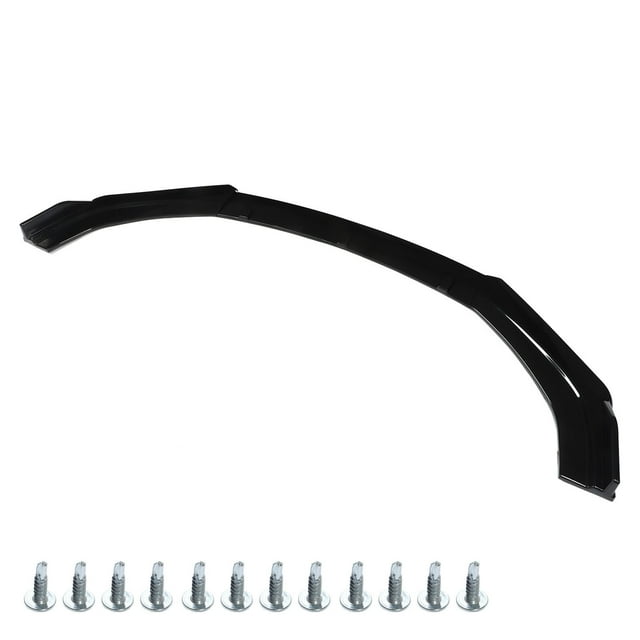 Front Spoiler Body Kit,3pcs Front Bumper Lip Front Bumper Spoiler Front Bumper Lip Luxury Finish