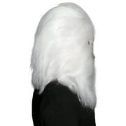 HPO Long Hairy Chewbacca Mask | Adult Unisex Wookiee Warrior costume | Polar White Halloween Cosplay