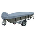 thumbnail image 2 of Carver Performance Poly-Guard Wide Series Styled-to-Fit Boat Cover f/12.5' V-Hull Fishing Boats - Grey, 2 of 2
