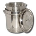 thumbnail image 1 of King Kooker KK24SR Ridged Stainless Steel Pot, 24-Quart, 1 of 2
