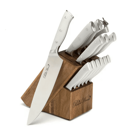 

Pioneer Signature 14-Piece Stainless Steel Knife Block Set Gray