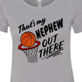 thumbnail image 4 of Inktastic That's My Nephew out There Basketball Women's T-Shirt, 4 of 5
