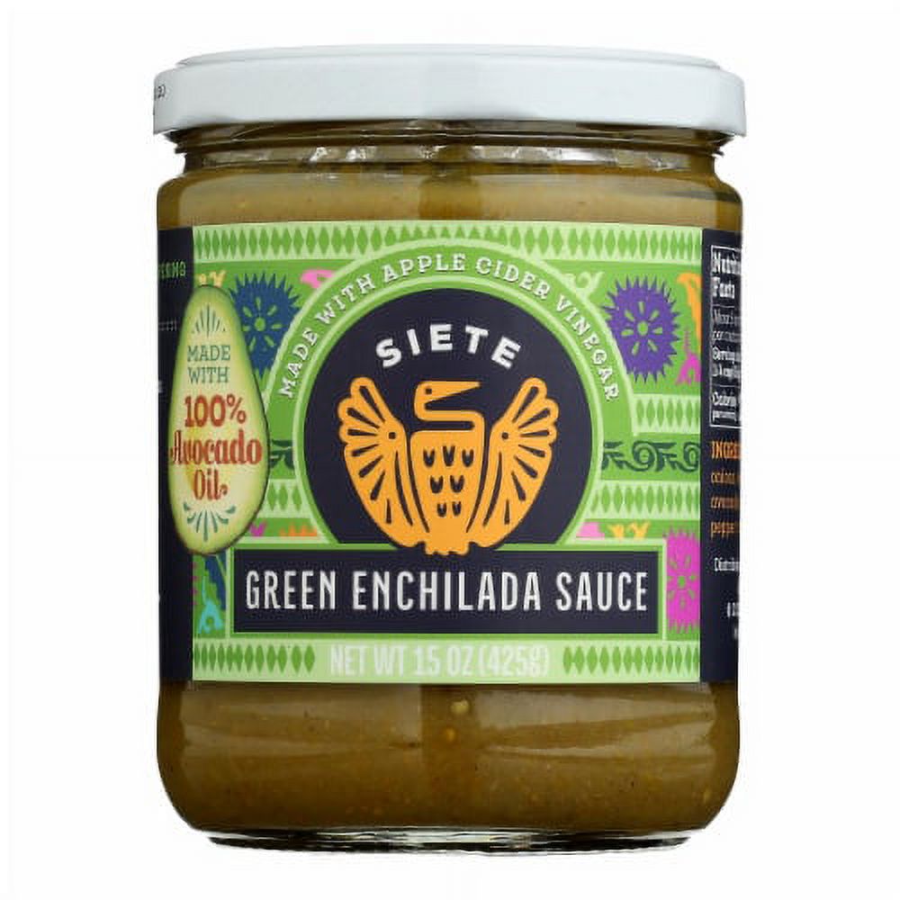 Siete Green Enchilada Sauce, 15 oz [Pack of 6] - image 2 of 2