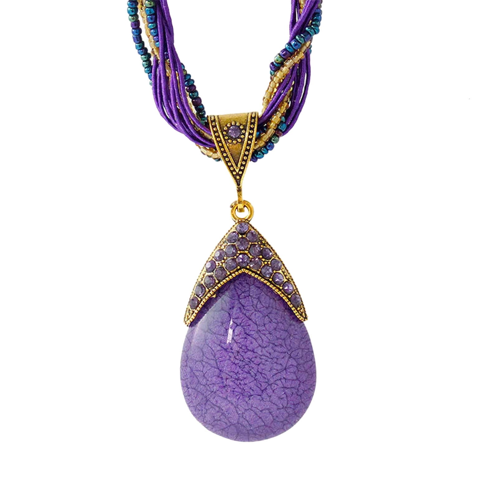 Kukoosong Pendant Necklace for Women Jewelry Clearance Bohemian Jewelry