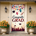 thumbnail image 6 of LUUFILx Graduation Party Banner Backdrop Congrats Grad Celebration Decorations Photo Booth School Event Background Supplies Ceremony Decors, 6 of 9