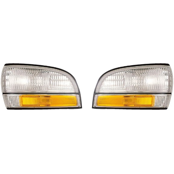 EPIC LIGHTING OE Style Halogen Side Markers Assembly Replacement for BUICK 91-96 LESABRE PARK AVENUE | 91-93 REGAL RIVIERA [ GM2550147 GM2551147 16512683 16512684 ] Pair