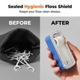 thumbnail image 5 of Automatic Pop-up Portable Floss Dispenser with 50 Pcs Dental Floss, 2026 New Travel Floss Picks Dispenser, Refillable Tooth Pick Holder for Home Travelling On-the-Go Oral Care, 5 of 8