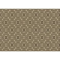 thumbnail image 1 of Ahgly Company Machine Washable Indoor Rectangle Transitional Chocolate Brown Area Rugs, 8' x 12', 1 of 7