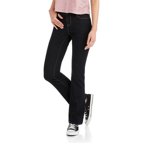 slim bootcut jeans for juniors