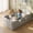 Gray, variant on SOBREMESA Toddler Bed for Kids, Standard Crib Mattress Size Upholstered Child Bed with Safety Rails and Low Floor Design, Gray