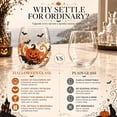thumbnail image 5 of 3D Halloween Artisan Glassware Collection with Ghost Pumpkin Magic Glass Cup Stemless Decorative Wine Glass Clear Spooky Drinking Glasses Cups for Festive Party Holiday Home Decor, 5 of 6