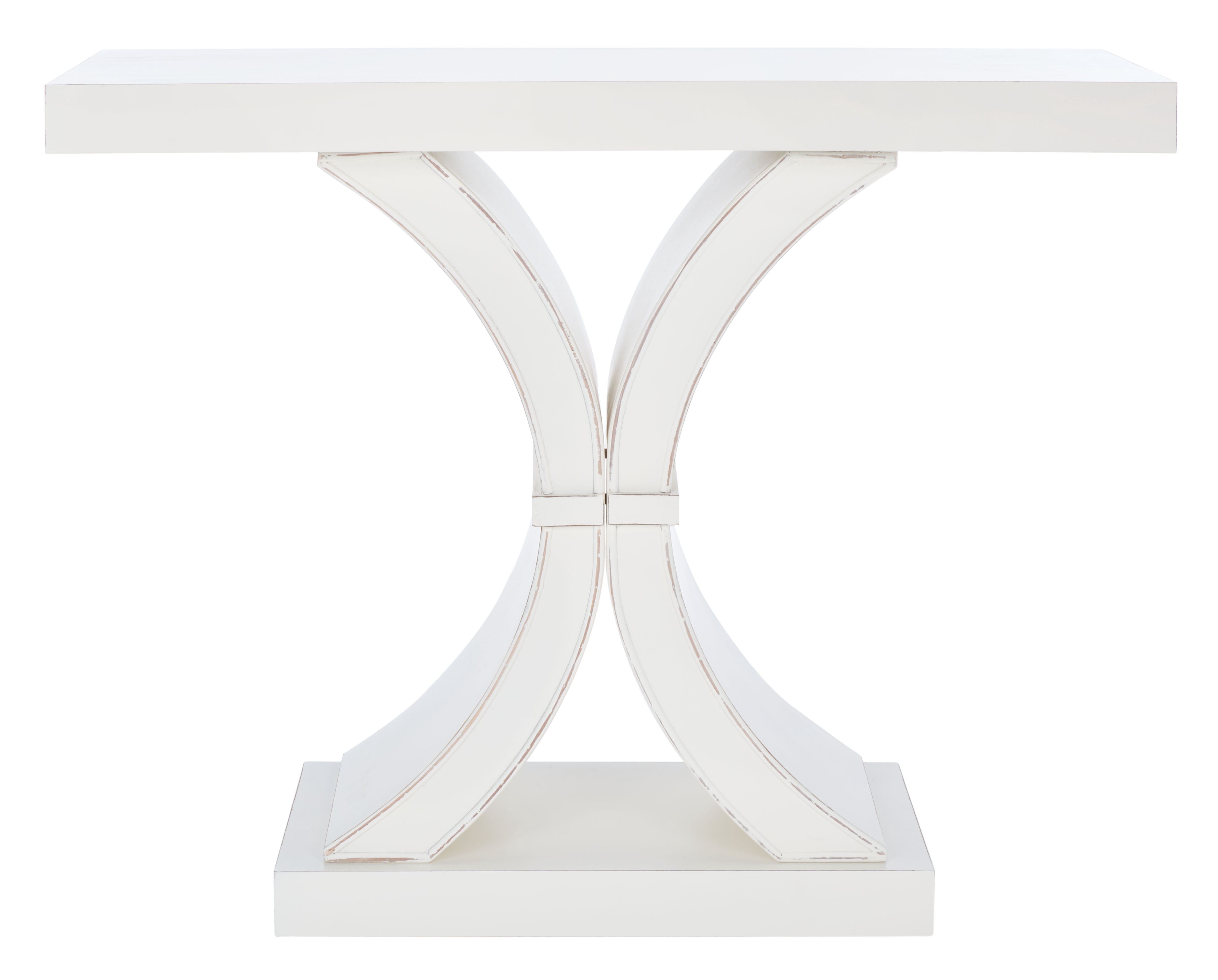 SAFAVIEH Dryden Modern Wood Console Table, Cream