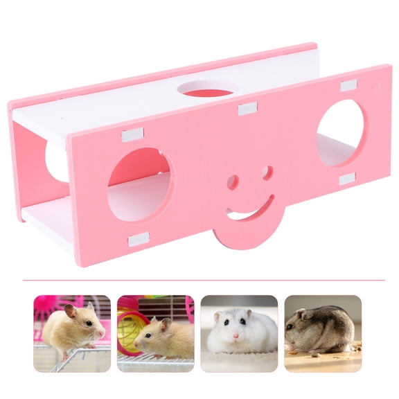 KAKOWELY Hamster Accessories Pet Hamster Toys PVC 2Pcs