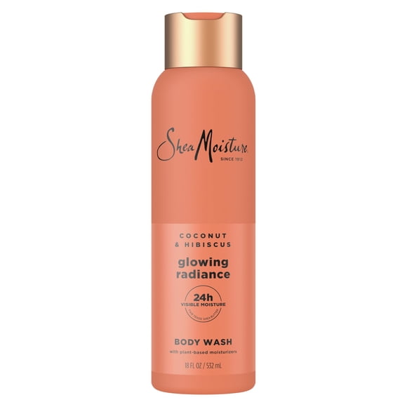 Gel de baño SheaMoisture Coconut Hibiscus Glowing Radiance 530 ml