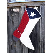 Texas Boot Christmas Stocking Quilting Pattern