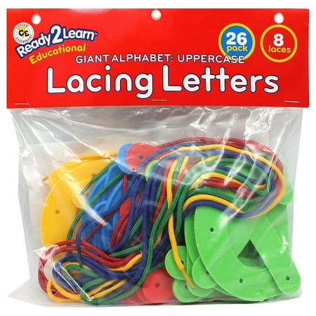 UPC: 0734653031318 | Center Enterprises Ready2Learn Uppercase Lacing Alphabets CE-6904