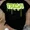 black, variant on 100% Cotton Fresh Graffiti Print T Shirt White Casual Loose Fit Women Streetwear Top For Daily Wear And Outings Golf Gift T-Shirt For Men and Women