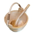 thumbnail image 3 of Cubo De Sauna De Madera, De Sauna Para Sala De , 6 Litros Y Tapa De Sauna Zulema Cubo de sauna y cucharón, 3 of 8