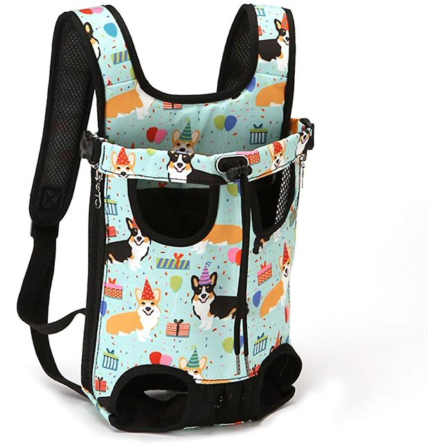 Mochilas transportadoras para perros medianos y grandes, bolsa portamascotas ajustable