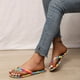 thumbnail image 5 of Sandalias de mujer Sandalias de moda de verano Zapatillas planas Chanclas Sandalias de playa con punta abierta Wmkox8yii  ytu10250, 5 of 8
