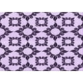 thumbnail image 1 of Ahgly Company Indoor Rectangle Patterned Purple Jam Purple Area Rugs, 6' x 9', 1 of 6