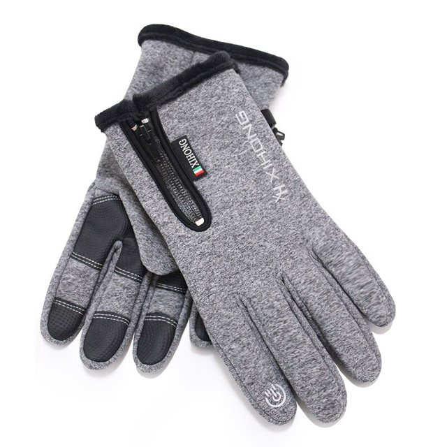 3@# Outdoor Sports Protection Riding Cross Dirt Bike Gloves Touch Screen Non-Slip Keep Warm Motorcycle Full Finger WaterproofPinkL He Qiyong unisex