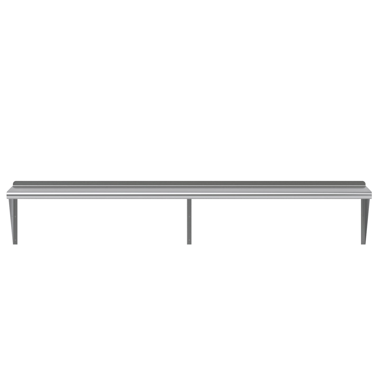 AmGood 14 in. x 72 in. Stainless Steel Wall Shelf | NSF Certified | Appliance & Equipment Metal Shelving | Kitchen, Restaurant, Garage, Laundry, Utility Room