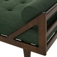 thumbnail image 6 of Noble House Ashtabula Indoor Tufted Chaise Lounge, Pine Green, 6 of 9