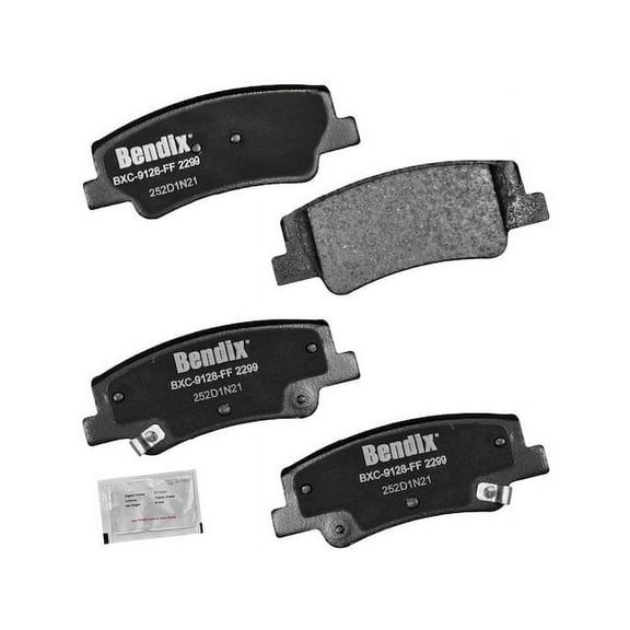 Rear Brake Pad Set - Compatible with 2023 - 2024 Kia Sportage