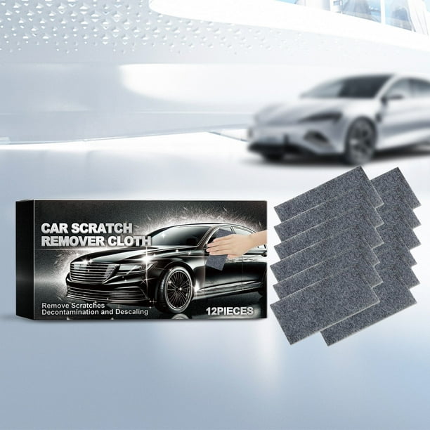 Fiudx Paño para Arañazos de Coche, Tela de Reparación Rápida para Arañazos Menores, Protección Duradera Contra La Oxidación, Eliminación Eficaz de Adhesivos, Mantenimiento Del Coche, Entusiastas de L