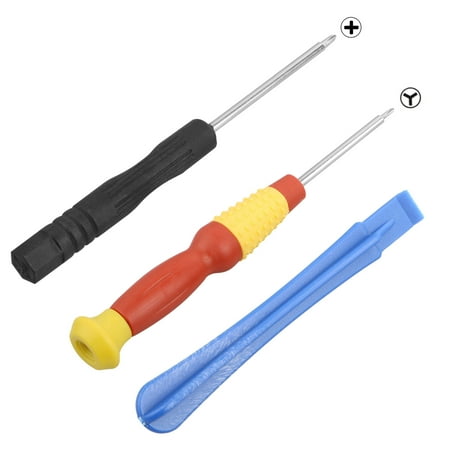 - 3 in 1 Tri-Wing Cross Opening Screwdrivers Kit, Assemble Disassemble Tools Set Compatible with Nintendo Switch Console Joy-Con Conotroller