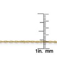 thumbnail image 4 of Primal Gold 10 Karat Yellow Gold 1.10mm Singapore Chain Anklet, 4 of 6