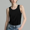 thumbnail image 3 of Women Breathable Cotton Breast Binder Long Trans Tank Top Built-in Chest Binder, 3 of 8