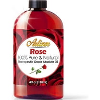 Artizen Rose Essential Oil (100% Pure & Natural - Undiluted) Therapeutic Grade - Huge 4oz Bottle - Perfect for Aromatherapy, Relaxation, Skin Therapy & More!