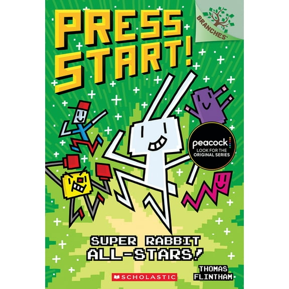 Press Start! Super Rabbit All-Stars!: A Branches Book (Press Start! #8), Book 8, (Paperback)