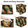 thumbnail image 4 of Note Foldable Toy Box with Handle, 10.8"x10.5"x10.6", Large Capacity for Toy and Clothes Storage, 4 of 6
