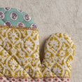 thumbnail image 2 of Provence 100% Cotton Set of Oven Mitt (7.5 Inch by 13 Inch) and Pot Holder (8 Inch by 8 Inch) for BBQ | Cooking | Baking | Grilling | Microwave | Spring/Summer, 2 of 8