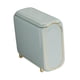 thumbnail image 5 of Cubo de basura estrecho, lavable, de gran capacidad, antideslizante, 10 l Verde, 5 of 9