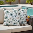thumbnail image 5 of Retro Dandelion Pillow Covers 2 Pack Watercolor Sage Blue White Dandelions Eucalyptus Pillowcase Waterproof Outdoor Throw Pillow Cover for Patio Garden Square Cushion 20”x20”, 5 of 9