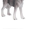 thumbnail image 3 of 2pcs Howling Wolf Action Figure Figurines Toys Howling Wolf Animal Model Educational Presents for Kids, 3 of 4