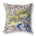 thumbnail image 3 of Amrita Sen Suede Yellow Blue Orange Cream Zippered Pillow CAPL563FSDS-ZP-18x18, 3 of 5
