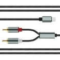 thumbnail image 2 of Lightning To Rca Cable Audio Aux Adapter, Stereo Y Splitter Adapter For Select Iphone, Ipad For Power, Car, Home Theater, Speakers, 2 of 5