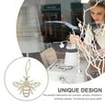 thumbnail image 5 of 30 Pcs Wooden Bee Pendant Craft Supplies - Embellishments Decor Toy Child Khaki, 5 of 8
