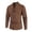 Brown, variant on Mens Summer Shirts, Mens Steam Punk Gothic Holiday Fashion Shirt Button Down Tops Classic Long Sleeve Casual Blouse Grey L