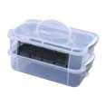 thumbnail image 4 of lingqin Mealworm Breeding Box Easy to Clean Breadworm Breeding Box Feeding Container 2 Layer, 4 of 9