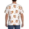 thumbnail image 3 of Qekee Squirrel Giving A Gift Classic Fit T-Shirt Men's Shirt Men's Tight Short Sleeves for Exercise, Running, Mountaineering - Squirrel Giving A Gift, 3 of 9
