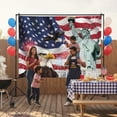 thumbnail image 6 of 7x5ft American Flag Bald Eagle Statue of Liberty Patriotic Backdrop for Party, 6 of 6