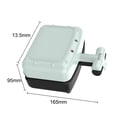 thumbnail image 7 of Xirurus Compact 300W Breakfast Sandwich Maker – Non‑Stick Plates, Locking Lid, Indicator Light, Dual‑Sided Heating, Portable Kitchen Appliance, 7 of 7